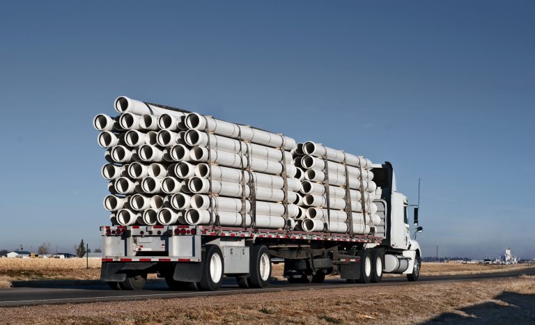 concrete pipe transport