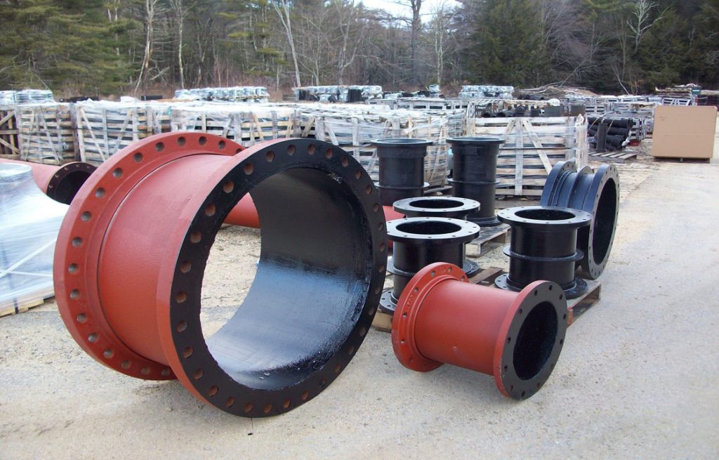 ductile-pipe at warehouse