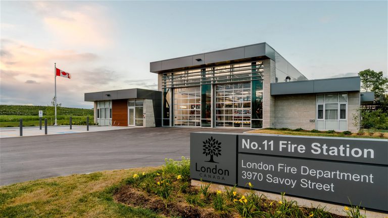 london fire department building