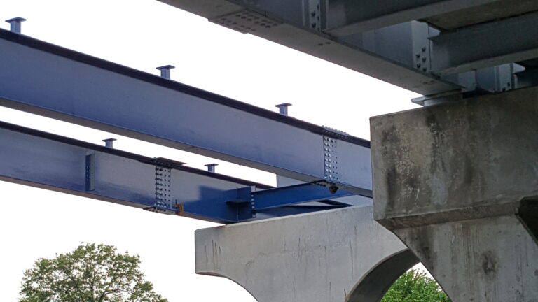 metro bike link project view from below