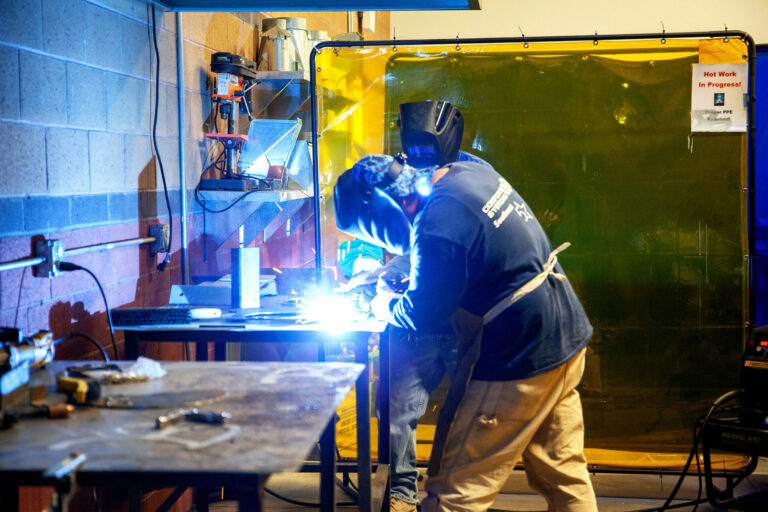 ABCNM skilled worker welding